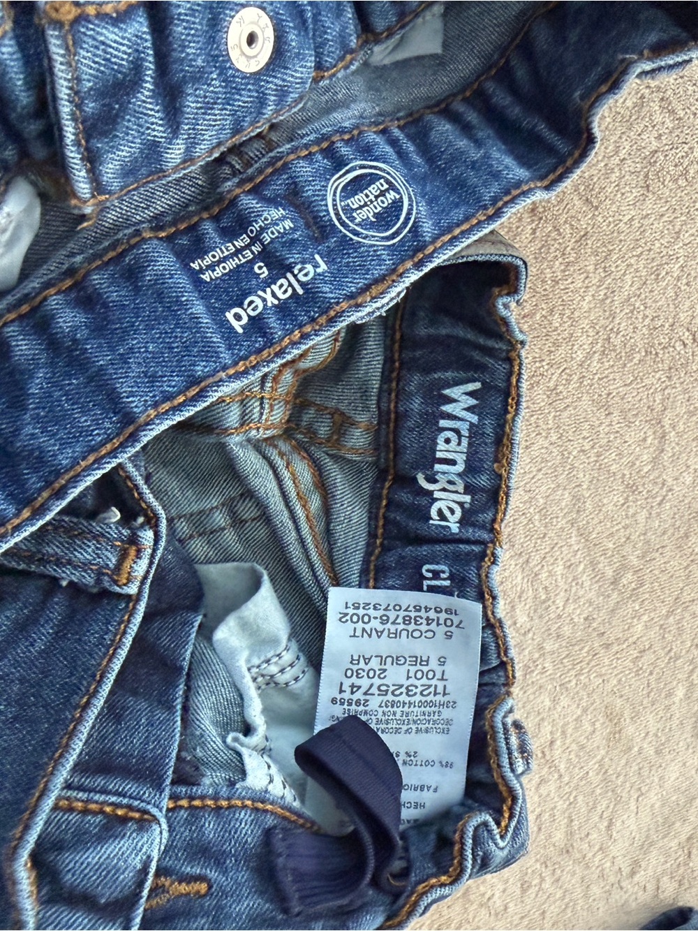 Wrangler Jeans 5T - Picture 3 of 3